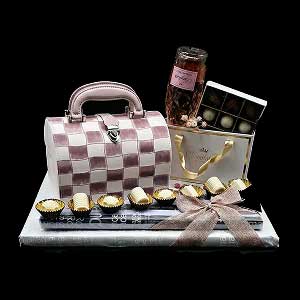 עיצוב מתנה ושוקולד לכלה