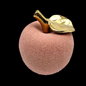 מתנה בצורת תפוח ורוד